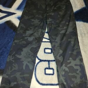 RLX GOLF Ralph Lauren Green Blue & Black Camo Pants 34-30